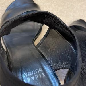 Stuart Weitzman black comfortable heels